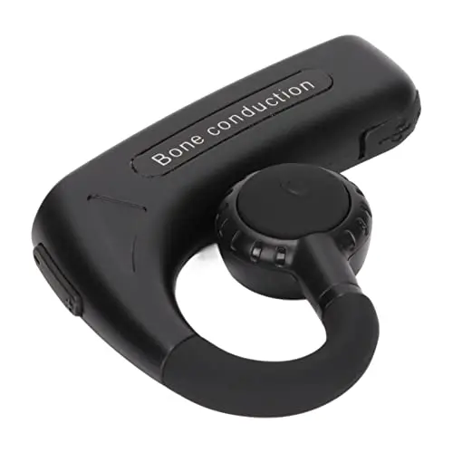 Vikye bone conduction wireless earpiece that rests near the ear