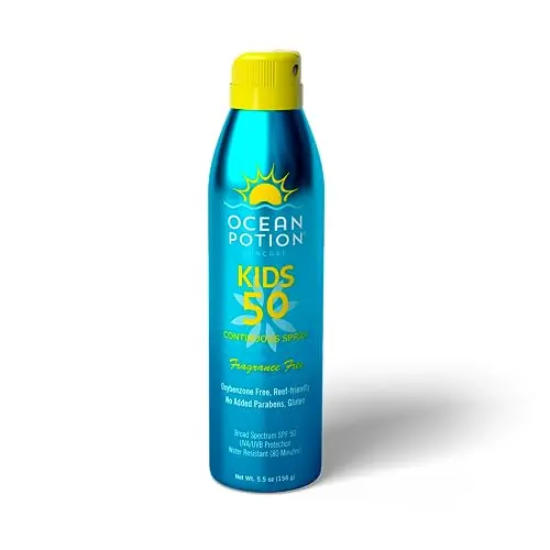 Ocean Potion Kids SPF 50 sunscreen spray can