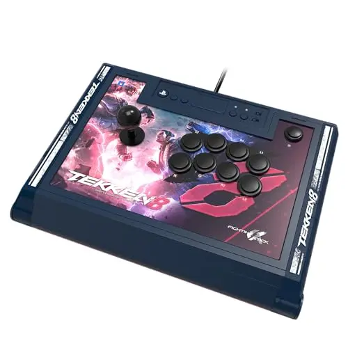 HORI Fighting Stick Alpha Tekken 8 Edition arcade fight stick on a surface