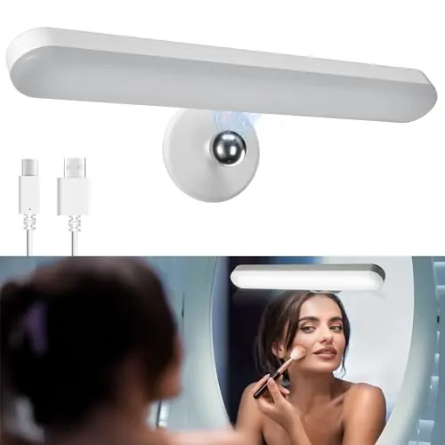 BENREOM wireless rechargeable vanity light bar with magnetic mount