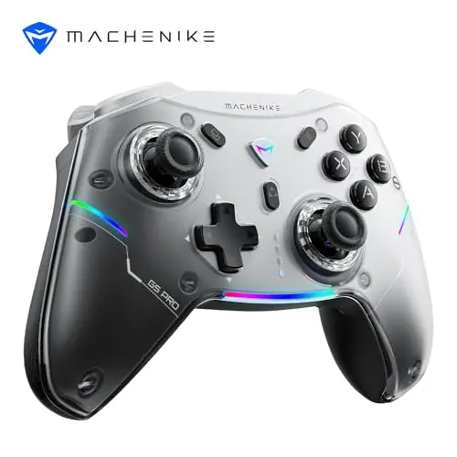 Machenike G5 Pro wireless PC controller with RGB lighting