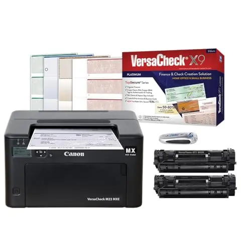 VersaCheck M22 MXE laser printer for high-volume check printing