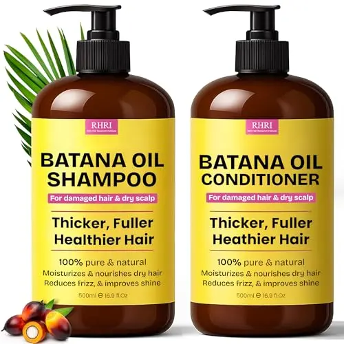 Rida Hair Research Institute Batana Oil Shampoo and Conditioner set