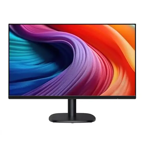 Amazon Basics 24-inch flat monitor with thin bezels