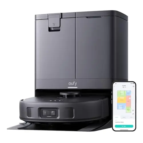 eufy X10 Pro Omni robot vacuum and mop combo with AI obstacle avoidance