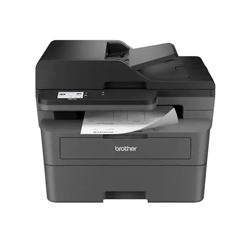 Brother MFC-L2820DW monochrome all-in-one laser printer with touchscreen