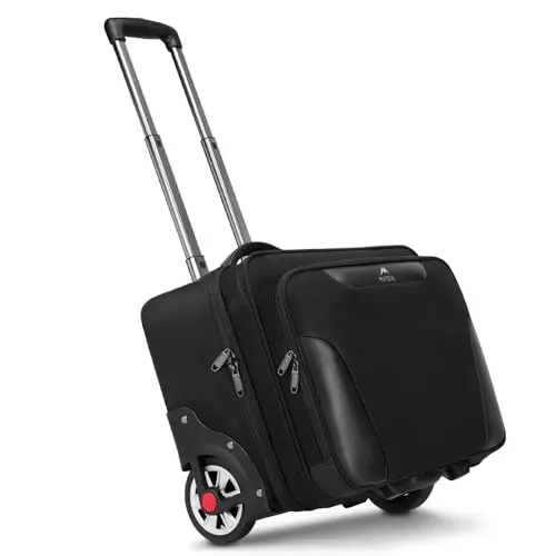 MATEIN rolling briefcase with large wheels for men