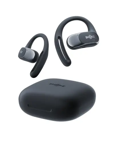 SHOKZ OpenFit Air open-ear wireless earbuds with earhooks
