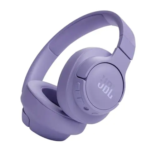 JBL Tune 720BT Wireless Over-Ear Headphones in Purple