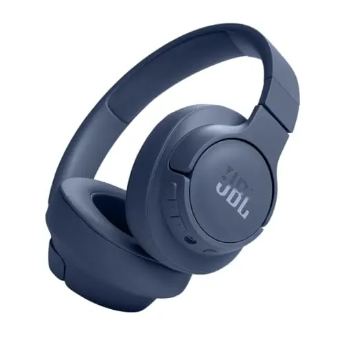JBL Tune 720BT Wireless Over-Ear Headphones in Blue