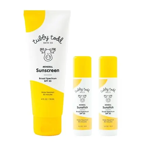 Tubby Todd Face and Body Mineral Sunscreen Kit