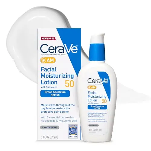 CeraVe AM Facial Moisturizing Lotion with SPF 50