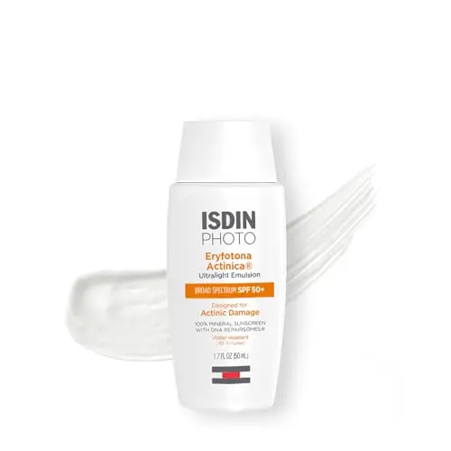ISDIN Eryfotona Actinica mineral sunscreen tube