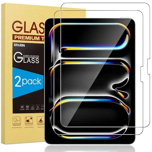 SPARIN high-definition tempered glass screen protector for iPad Pro 13 inch