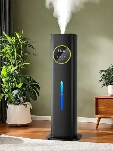 Lacidoll large 8 liter tower humidifier with remote control