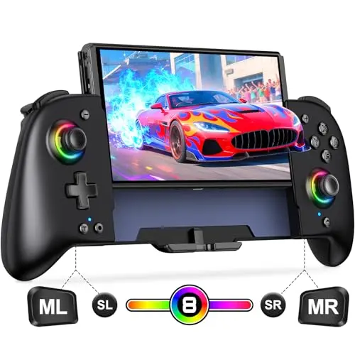 Gammeefy One-Piece Wireless Joypad Controller for Switch
