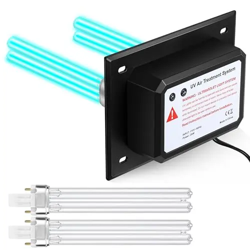 Qualirey 26W HVAC UV light sanitizer air purifier