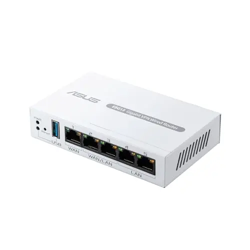 ASUS ExpertWiFi EBG15 gigabit VPN wired router with IPS