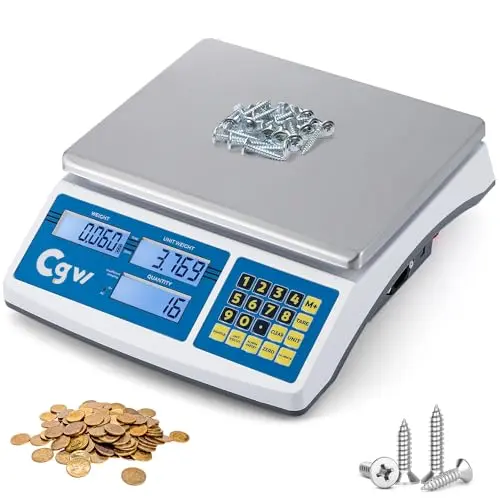 CGOLDENWALL blue digital inventory counting scale