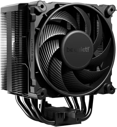 be quiet! Dark Rock 5 CPU Air Cooler with black heatsink and single fan