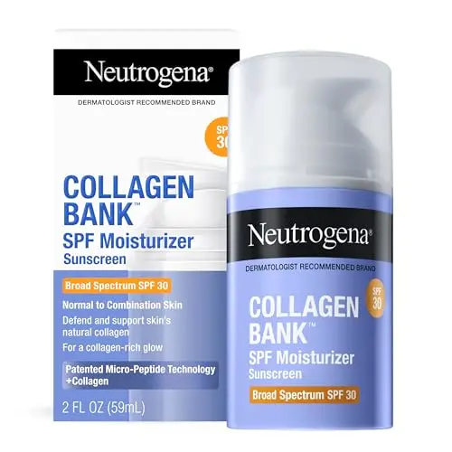 Neutrogena Collagen Bank Face Moisturizer SPF 30 with cleanser