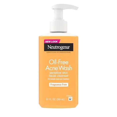 Neutrogena Oil-Free Acne Wash fragrance-free bottle