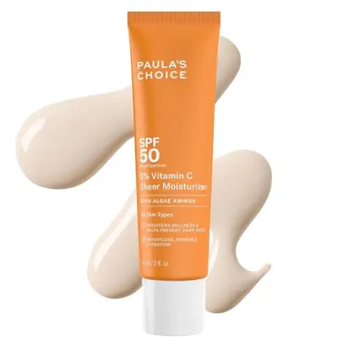Paula's Choice 5% Vitamin C Sheer Sunscreen SPF 50 bottle