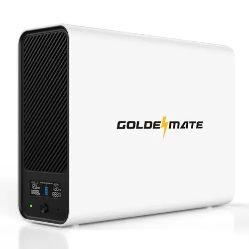 GOLDENMATE 1000VA Lithium Iron Phosphate UPS