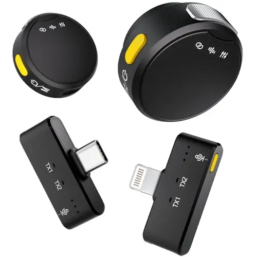 RIBIU WM01 wireless lavalier lapel microphone