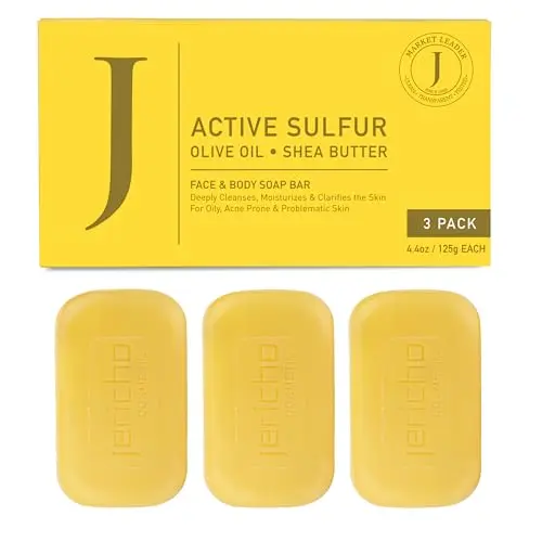 Jericho Dead Sea Sulfur Soap bars
