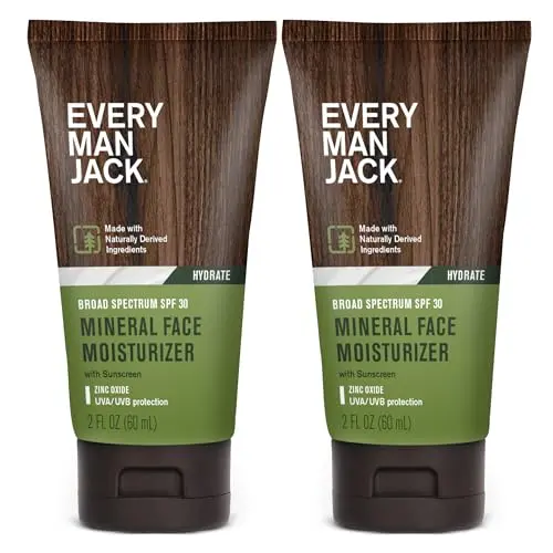 Every Man Jack Men's Mineral Face Lotion with SPF 30