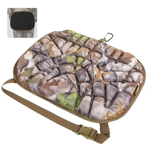 BLISSWILL Super Camo-Timber patterned memory foam hunting seat cushion
