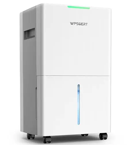 Wpsoert 45 pint quiet dehumidifier for home attic use