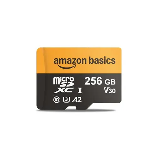 Amazon Basics 256GB microSDXC Ultra memory card