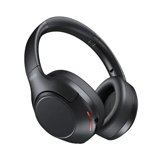 FIFINE X3 black over-ear wireless noise cancelling headphones
