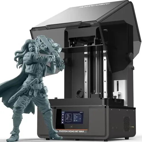 ANYCUBIC Photon Mono M7 MAX resin 3D printer with a large build plate