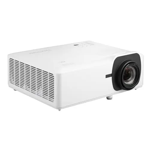 ViewSonic LS901-4K UHD laser projector displaying a 4K HDR image