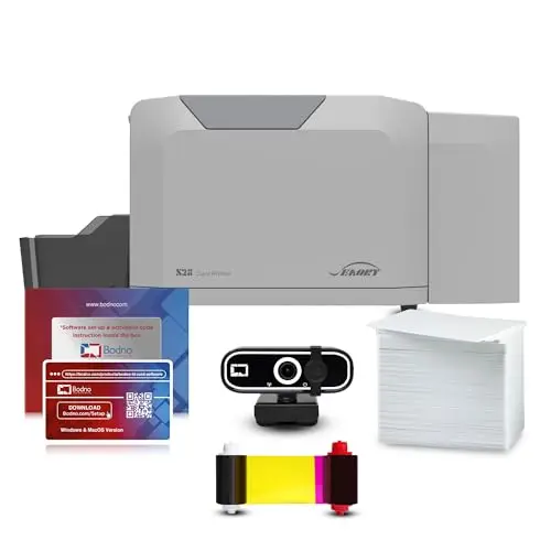 Bodno Seaory S28 dual-sided ID card printer with camera