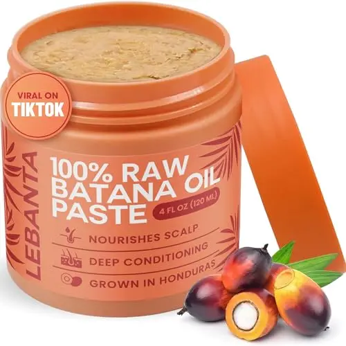 Lebanta Raw Batana Oil bottle for curly hair growth