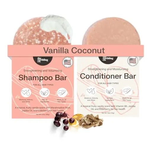 The Earthling Co. Volumizing Shampoo and Conditioner Bar Set product image
