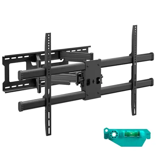ONKRON full motion TV wall mount with 90 degree swivel
