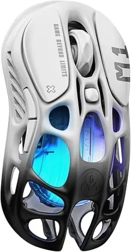 GravaStar Mercury M1 Pro magnesium alloy gaming mouse in gradient black