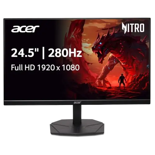 Acer Nitro 24.5-inch full HD monitor with a high refresh rate