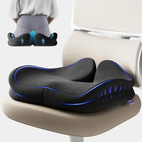 ZZ-WELL XXL Patented Seat Cushion with U-shape design