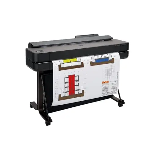 HP DesignJet T650 36-inch wide format plotter printer