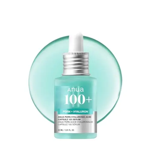Anua PDRN Hyaluronic Acid Capsule 100 Serum emerald green