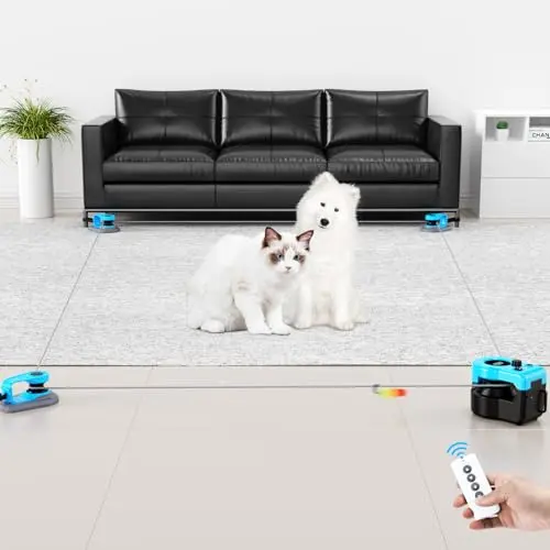 Pet Deluxe interactive cat toy with remote and treadmill system