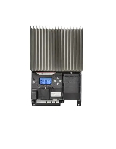 Morningstar GenStar 80A MPPT solar charge controller with digital meter