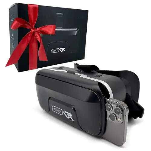 Black Kiiroo mobile VR headset with carrying case