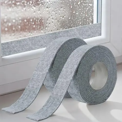 CRIDENG long gray non-woven suede window condensation strip